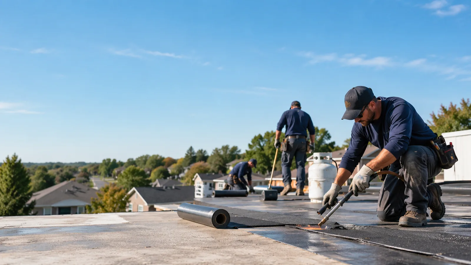 Flat Roof Leak Repair providers in Louisiana
